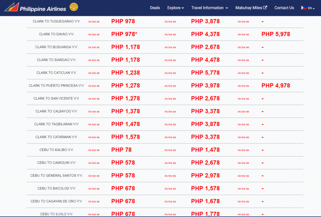 Philippine Airlines 78th Anniversary Sale!